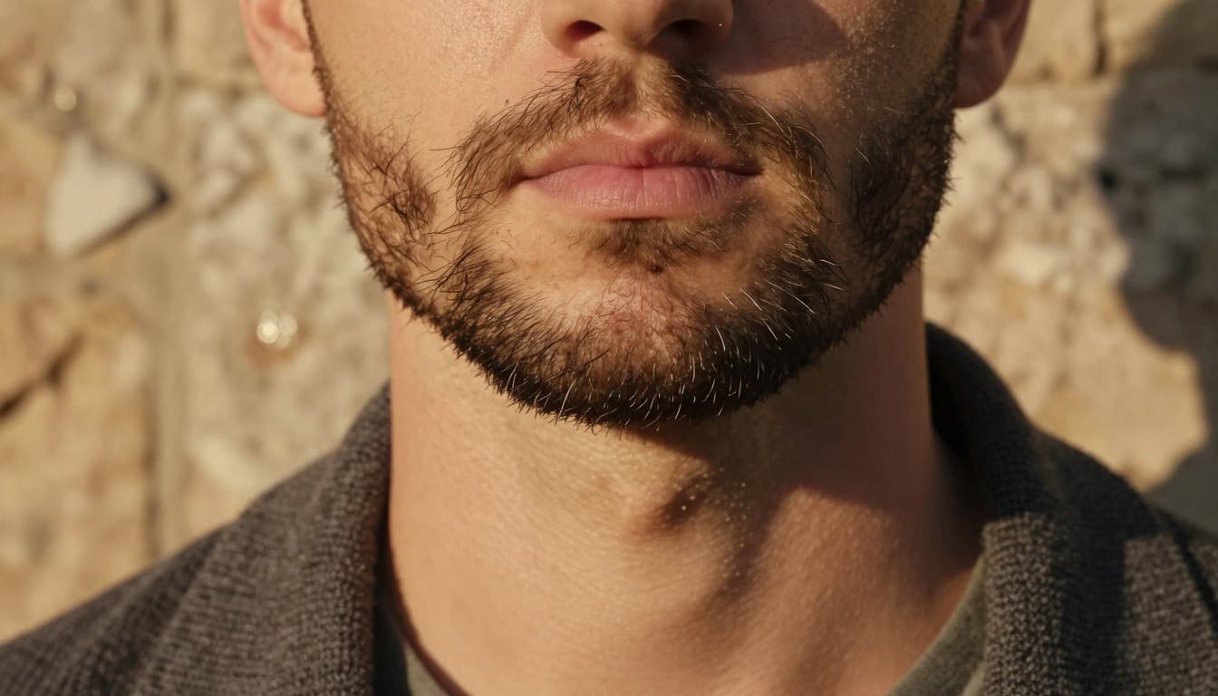 Hombre con barba inglesa hombre 2026: cómo, fotografía editorial masculina