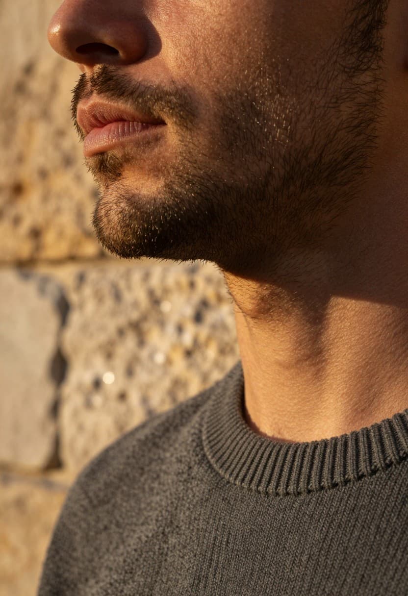 Hombre con barba inglesa hombre 2026: cómo, fotografía editorial masculina