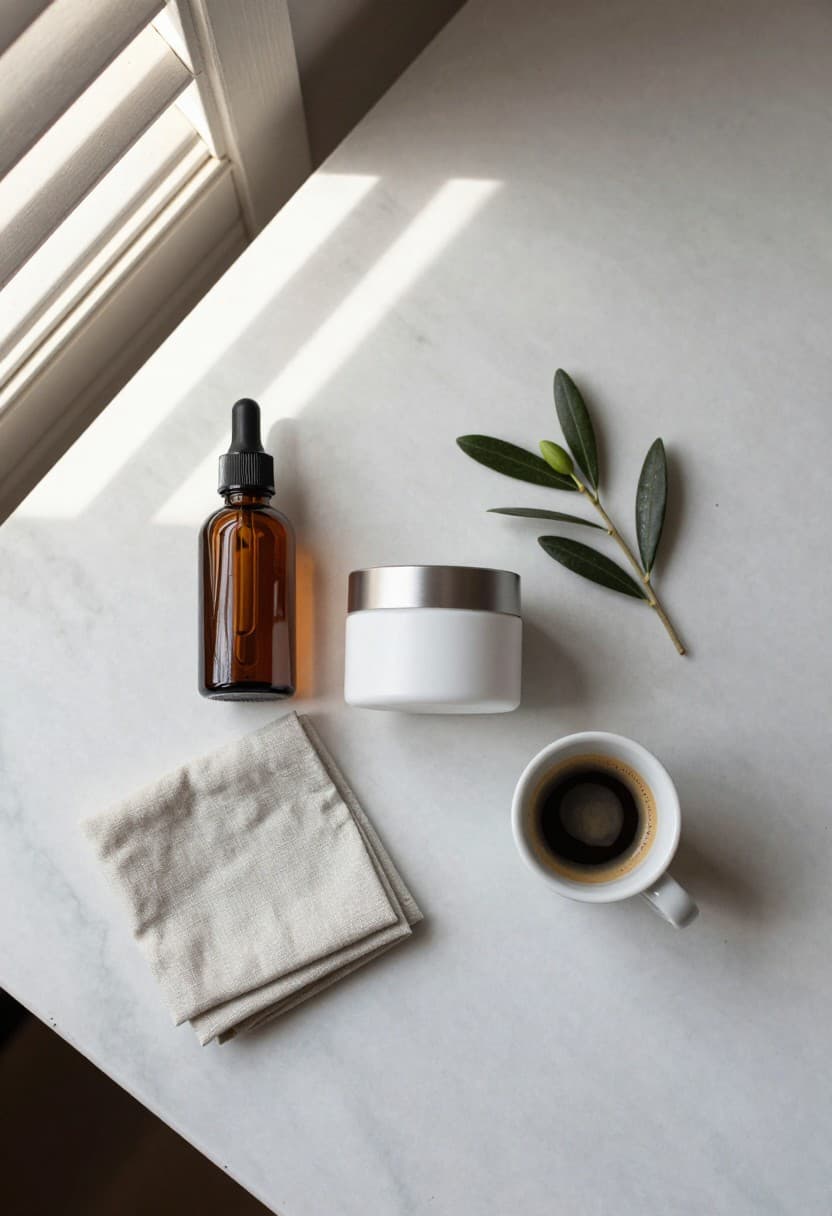 Hombre con rutina facial para hombre: guía, fotografía editorial masculina