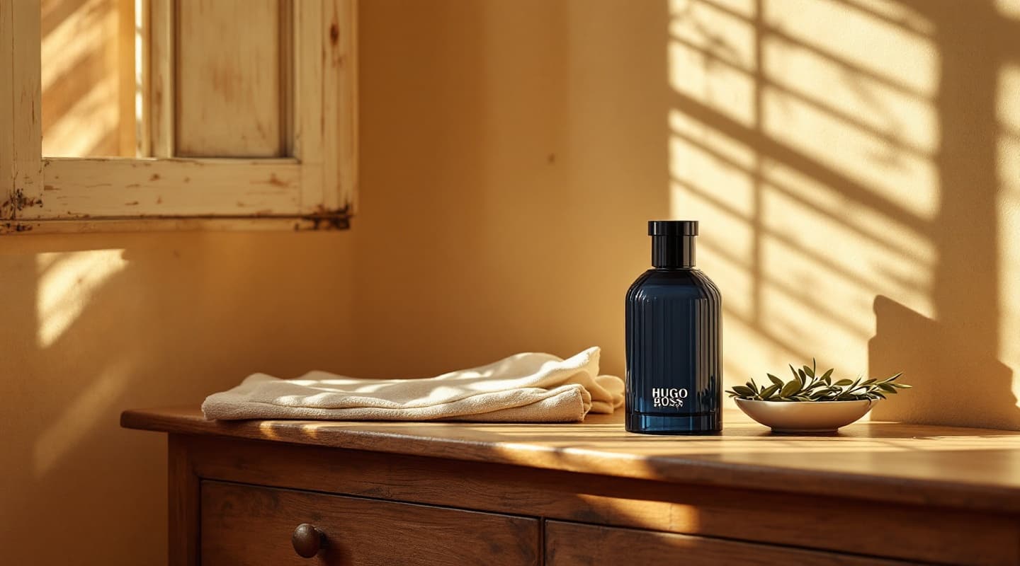 Hombre con colonias hugo boss hombre: guía, fotografía editorial masculina