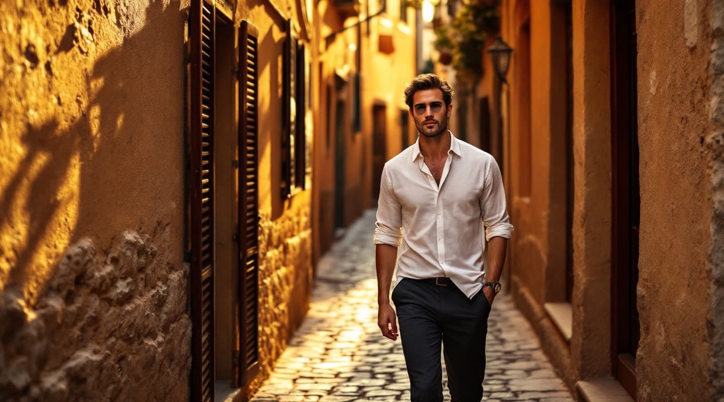 Hombre con familias olfativas perfume hombre: guía, fotografía editorial masculina