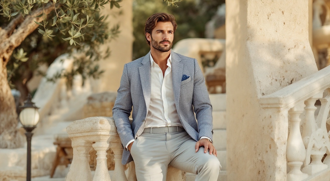 Imagen junto a sección "Bañadores hombre Sprinter", fotografía editorial masculina