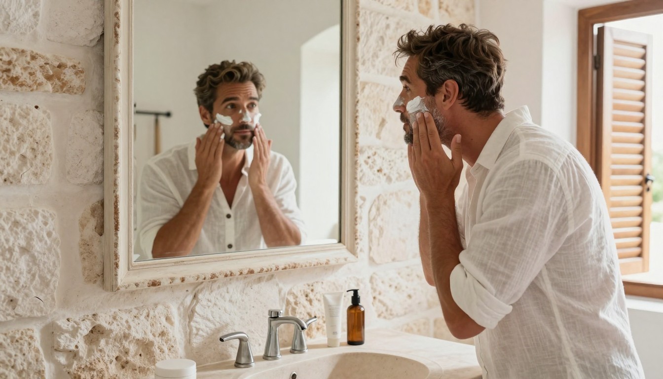 Imagen junto a sección "Opciones concretas ordenadas por precio", fotografía editorial masculina
