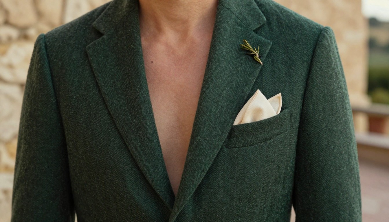 Imagen junto a sección "Colores de otoño: la paleta que marca la diferencia", fotografía editorial masculina